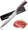 Kitory Kochmesser Fleischmesser 20 cm Klinge, Allzweckmesser mit Schutzhülle Chefmesser Deutschem Hochwertigem Carbon Edelstahl, Ergonomischem Pakkawood Griff mit Geschenkbox