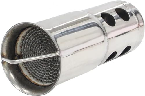 51mm Motorrad Auspuff Schalldämpfer - 2 Universal Auspuffrohr DB Killer Schalldämpfer Einsatz DB Killer Noise Elimtor Motorrad Modifikation Zubehör