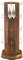 Ikee Design Free Assemble Schmuckständer aus Holz, sechseckig, 6-seitig, drehbar, für Ohrringe, Armbänder, Schlüsselanhänger, Ohrringe, Präsentationsständer für Verkauf, Vitrine, Braun