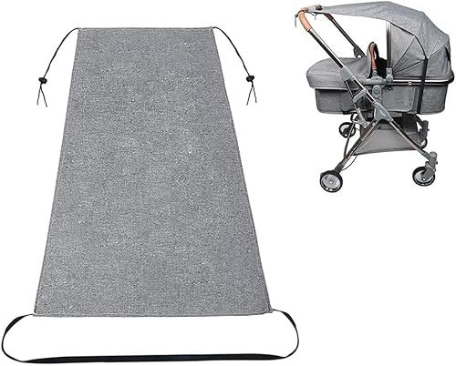 Pare-Soleil pour Poussette,Pare Soleil Poussette Universelle,Parasol Poussette,Pare-soleil Poussette Bébé Anti-UV,Protection Soleil Poussette, pour Nacelle,Landau, Réglable avec protection UV 50