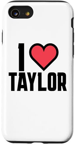 iPhone SE (2020) / 7 / 8 I Heart Taylor Love Design Case
