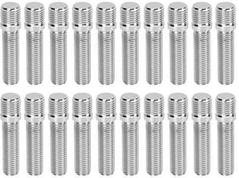 Zohisin 4 20 Stück verlängerte Radbolzen 58 mm Radumbaubolzen Adapter 41 mm Schaftlänge M14x1. 5-m12x1 (M14*1,5-M12*1,5)
