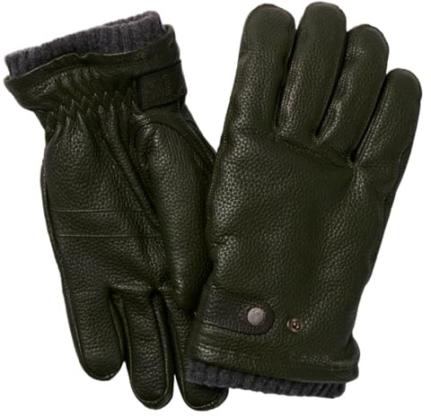 Failsworth Dutton Mens Leather Gloves in Forest, size: XL