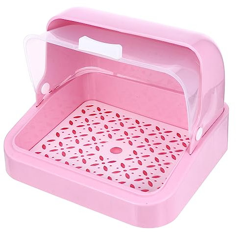 Cabilock Aufbewahrungsbox Für Babyflaschen Und Besteck Behälter Aus Hochwertigem Pp-material Mit Sichtbarem Deckel Und Abtropfschale Box Für Babyprodukte Mit Insektenschutz