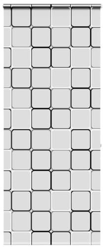 Rantry Duschrollo mit Kassette, 100 x 240 cm, Breite Stoff, Verdunkelungsrollo, Vorhang für Tageslicht, Innenrollo, Verdunkelungsvorhänge, Verdunkelungsvorhänge, Modell 4015045