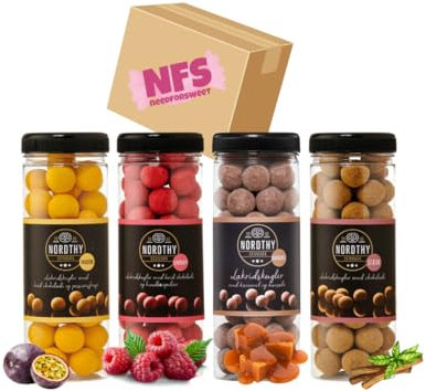 Lakritzkugeln Probierpaket 1200g von Needforsweet – Fruchtig, Stark & Salzig – Premium Nordthy Lakritz