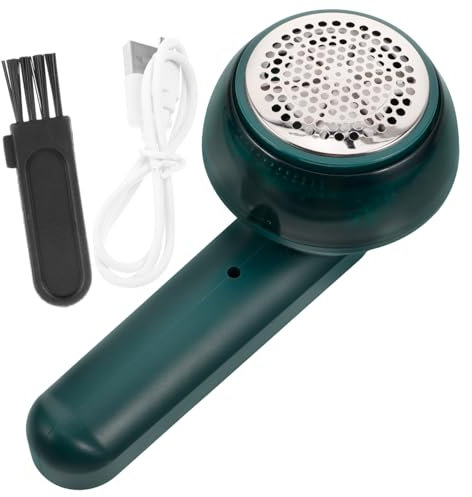 KOMBIUDA Elektrischer Fusselentferner USB Wiederaufladbar Mit Komfortablem Griff Vielseitig Für Pullover Sofa Und Kleidung Effektiver Knötchenlöser Und Fusselrasierer Für Schonende Textilpf