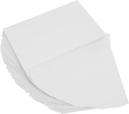 UKCOCO Papel Fotográfico Adhesivo A4 de Alto Brillo para Impresión de Fotos, 100 Hojas, Papel para Impresión DIY y Fotografía Profesional