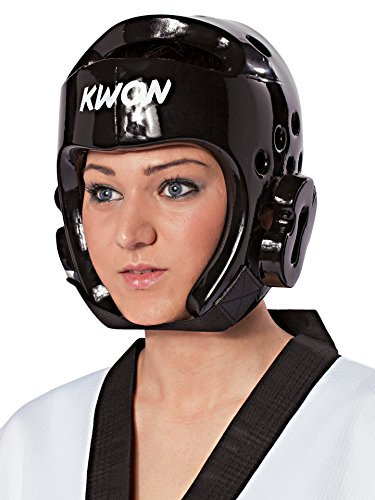 KWON Kopfschutz PU M schwarz