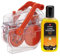WELDTITE Chain Cleaning Machine for Bikes, Includes Biodegradable Citrus Degreaser, 75 ml