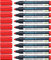 Schneider Maxx 290 Marker (Für Whiteboards und Flipcharts, Strichstärke: 2-3 mm) 10er Packung rot