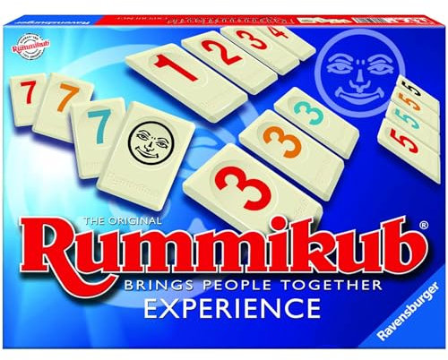 Ravensburger - Rummikub Classic, Brettspiel für die ganze Familie, 2-4 Spieler, Geschenkidee für Erwachsene und Kinder 7+ Jahre, italienische Ausgabe