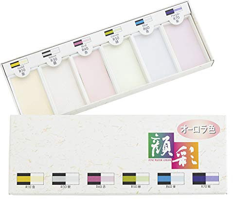 Sumiundo 15501 Peinture pour le visage, Aurore boréale, 6 couleurs
