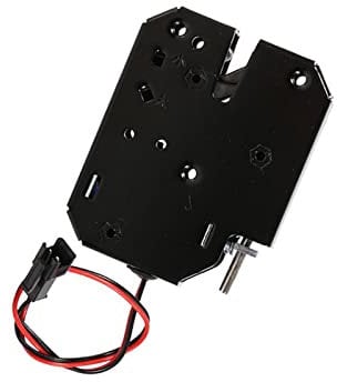 Serratura Elettronica, 12 V Mini Serratura Elettrico Solenoide Montaggio per Porta dell'armadio Cassetto (Interruttore Senza Rilevazione)