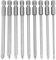 9pcs Kreuzschlitz-Schraubendreher-Bits Set S2 Stahl 1 / 4inch Sechskantschaft Kreuzschlitz-Schraubendreher Bits Set PH1 PH2 100mm