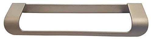 Junker 10 x Möbelgriff BA 160 mm Edelstahloptik Länge 179 mm Höhe 19 mm Breite 43 mm Türgriffe Schubladengriffe Schiebetüren Falttüren