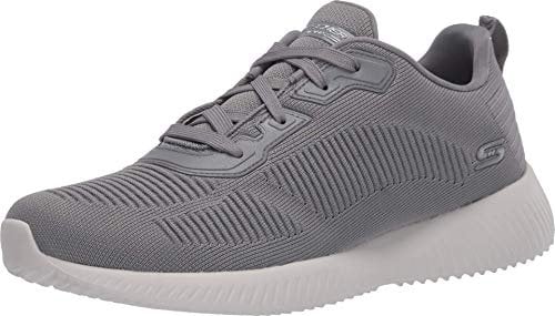 Skechers Damen Bobs Squad Tough Talk Sneaker, grau, 35.5 EU