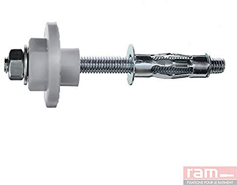 Ram - Fixation Lavabo par Cheville à Expansion, 8mm x 65mm