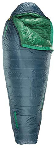 Therm-a-Rest Unisex – Erwachsene Saros Synthetic Mummy Sleeping Bag Synthetischer Mumienschlafsack, Stargazer, Regular, 32-Degree
