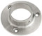 CROSO 70500 Flansch für Rohr ø 42,4 x 2,0 mm, Platten ø 84,5 mm, Edelstahl geschliffen V2A, Silber