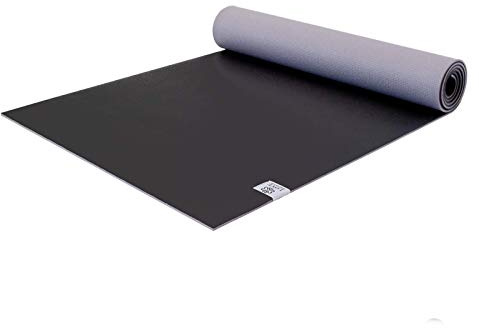 Love Generation Yoga Generation Premium Yogamatte Bester Halt und Komfort rutschfest 183 x 61 cm 6 mm dick für intensiven Gebrauch im Yogastudio geeignet für alle Yogastile Diamond Black Standard