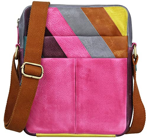 Greenburry Candy-Shop Umhängetasche Leder 21 cm