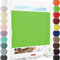 Schuette® Plissee ohne Bohren ● Premium Kollektion: Green Meadow (Grün) ● 100x120cm (Breite x Höhe) ● Suprafix Faltrollo X Klemmfix Rollo ● Blitzschnelle Montage inkl. Video