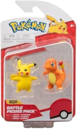 Pokemon Pikachu and Charmander 5 cm Toy Figure