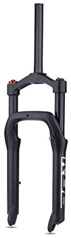 LHHL Snow Bike Federgabel 20 Zoll 4.0 Fat Tire Stoßdämpfer Mountainbike Vorderradgabel Federweg 120mm MTB Gabel Beach Bike Fork (Color : Manual, Size : 20 inch)
