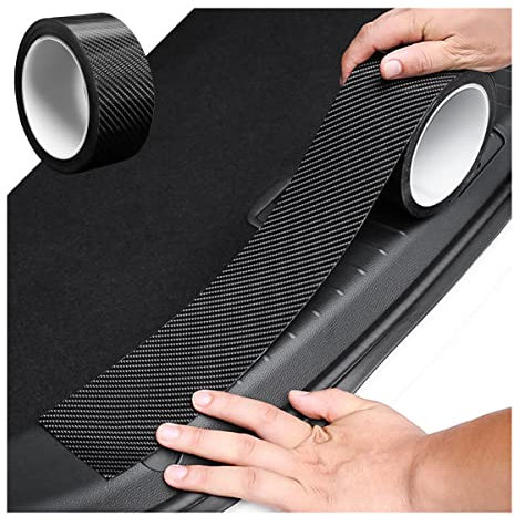 Protection Porte Voiture, 5CM x 5M Film Universel de Protection de Seuil de Porte de Voiture, Convient à la Plupart des Voitures, SUV's Accessoires Extérieurs de Voiture (Noir)…