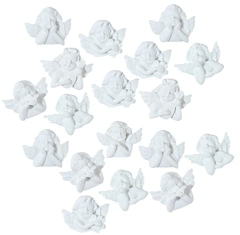 ABOOFAN Mini Engel Flatback Charms Aus Harz 18 Stück Barocke Engel Anhänger Für DIY Schmuckherstellung Und Handyhüllen Zubehör Zum Basteln Und Dekorieren