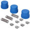 TOPINCN 3 Set Bump Knob Teile Feder Griff Kopf Hülse Zubehör Passend für T35 Ersatzteile