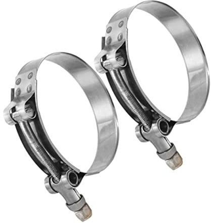 2 Stück 65mm T-schlauchschelle aus Edelstahl für Leitungen
