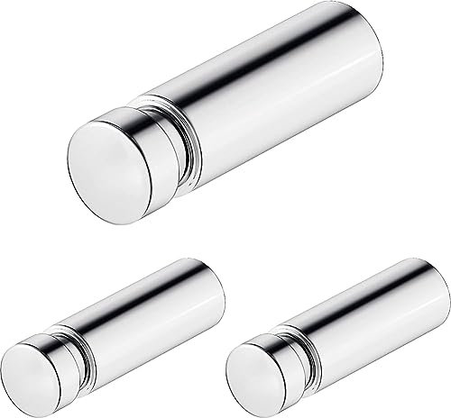 Duravit Handtuchhaken D-Code, Handtuchhalter Wandmontage, Handtuchhalterung Chrom, 16x55x16 mm (Packung mit 3)