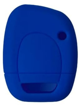 PTATT Étui en Silicone pour clé télécommande Renault Twingo Clio Kangoo Twingo Coque de Protection pour clé télécommande à 1 Bouton
