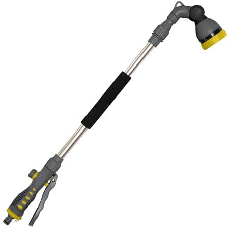 Lance Télescopique d'Arrosage Multi Jets (69 à 102 cm) - Débit Réglable avec 8 Jets pour un Arrosage Précis et Efficace