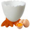 Set Apriuova Portauovo | Simpatico Portauova | Portauova Rotondi In Porcellana | Portauovo Divertente | Per Uova Morbide Dure Da Colazione Al Brunch E Al Buffet - Facili Da Pulire