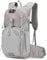 Outplea Fahrradrucksack Wasserdicht mit Helmnetz, MTB Rucksack Herren Damen Tagesrucksack, Thermischer Trinkrucksack für Camping Motorrad Wandern Laufen, Grau