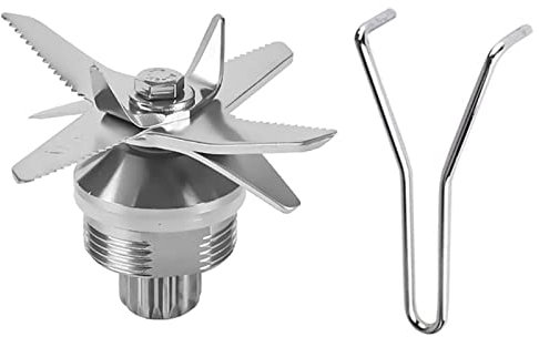 Cabezal de licuadora de acero inoxidable, pieza de repuesto para licuadora de cocina, accesorios de licuadora con herramienta de llave inglesa