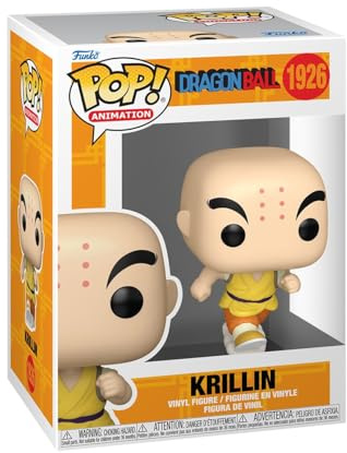 Funko POP! Animation: Dragon Ball - Krillin | Offizielles Anime Merch - Vinyl Sammelfigur als Regal Deko - Geschenkidee zum Geburtstag für Fans und Sammler