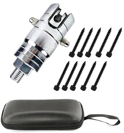 Qxiao Nagelabzieher, Schlosswerkzeug, Zylinderausdreher-Set, legierter Stahl, Zylinderabzieher, Werkzeug, Sacklochlager-Abzieher-Set, Blindlager-Abzieher mit 10 Schrauben