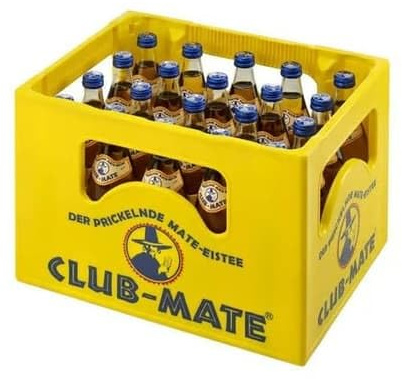 Club Mate Ice T Kraftstoff Kiste 20x0.5 l (MEHRWEG) (10 l)