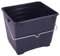 Painters Roller Bucket DIY Paint Scuttle Kettle Black Paint Bucket With Metal Handle For 6 Paint Rollers Paints & Epoxies Decorating (5L)