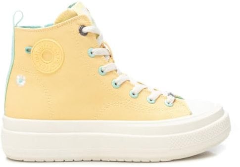 REFRESH - Zapatilla Mujer Amarillo - Calzado Cómodo y Versátil - Moda casual - Modelo 17256104 (Talla 39)