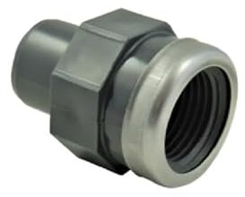 Manchon PVC pression mâle 25 mm, femelle à visser 15x21 renforcé