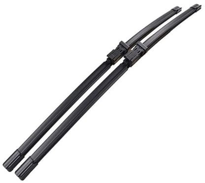 SuibianSup Scheibenwischer für VW Polo MK 4 9N3 9N 2006-2009 (21+19), Set Frontscheibenwischer, Scheibenwischer Vorne, Ersatzwischblätter, Auto Zubehör