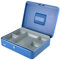 HMF 10130-05 Geldkassette 30 x 24 x 9 cm, blau