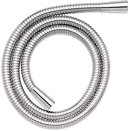 Croydex AM550641 2m Stainless Steel Reinforced Shower Hose with 11 mm Bore