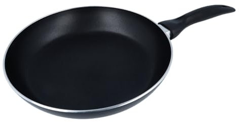 EUROHOME Bratpfanne SIENA mit ergonomischem Griff - Bratpfanne Ø24 cm - beschichtete Pfanne Antihaftbeschichtung - hochwertige Schmorpfanne mit Aufhänger für gleichmäßiges Braten