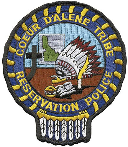 AUFNÄHER - Abzeichen Reservation Police - 04493 - Gr. ca. 10,5 x 12 cm - Patches Stick Applikation